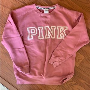 PINK crewneck sweatshirt